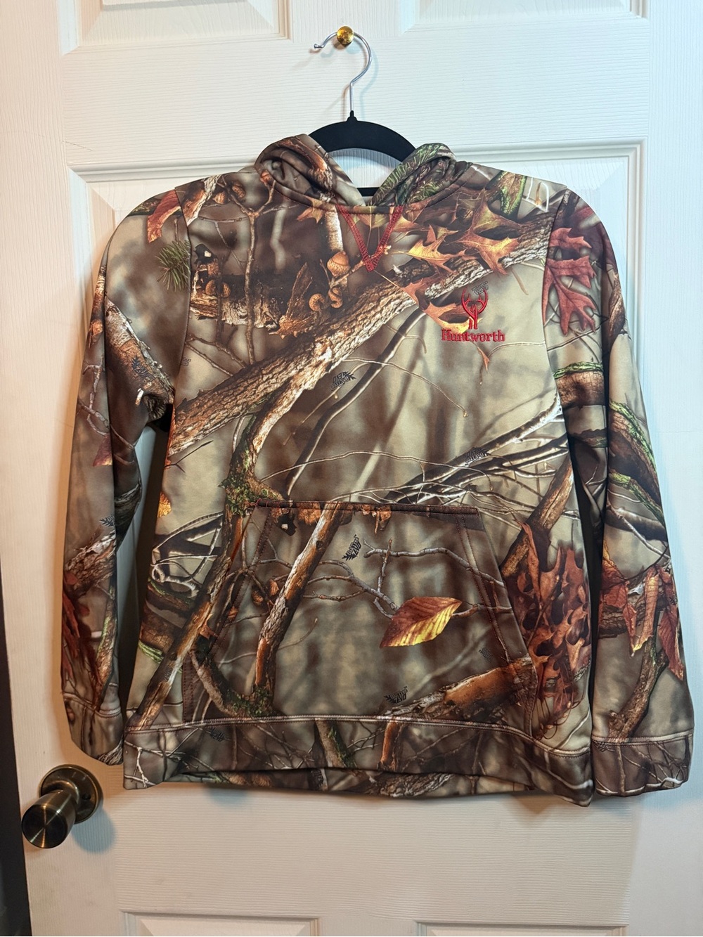Huntworth Youth Oak Tree EVO Camouflage hoodie Kids Size Large
